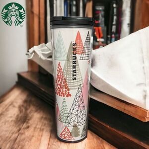 Starbucks Forest Tree Holiday Tumbler 16 oz